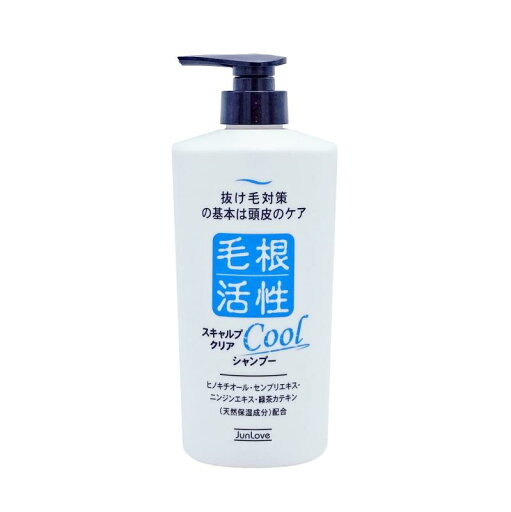 ジュン・コスメティック スキャルプクリア クールシャンプー 550ML ジュン・コスメティック スキャルプクリア クールシャンプー 550ML