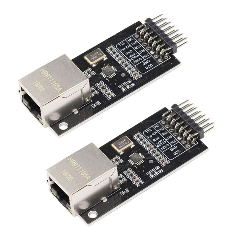 KKHMF 2個 高性能LAN8720イーサネットボード10/100イーサネット物理層トランシーバ（PHY）モジュールキ..