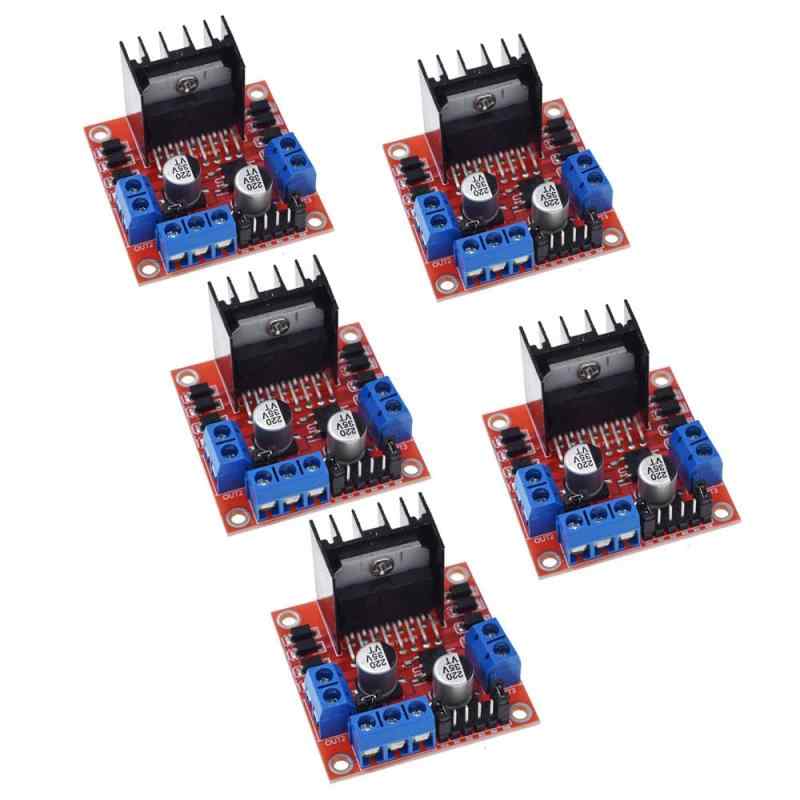 5pcs L298N L298 Module Motor Drive Controller Board Module Dual H Bridge DC Stepper(2)
