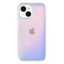 グルマンディーズ iPhone 15 / 14 / 13 対応 ソフトケース オーロラ GMD-12AUR