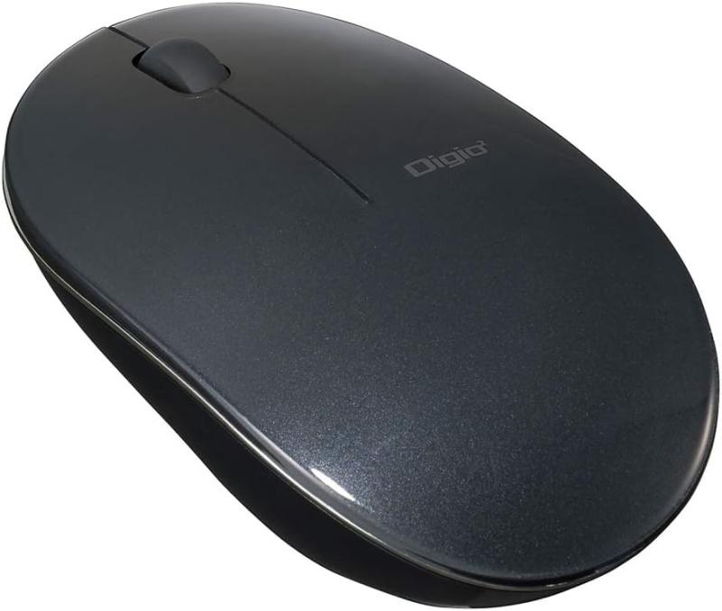 Digio2 Bluetooth マウス 薄型 3ボタンBlue LED ブラック MUS-BKT154NBK