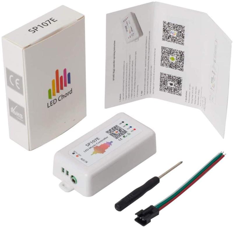 BTF-LIGHTING SP107E ȥ顼 磻쥹 Bluetooth  ȥ顼 IOS/Androidץꥵݡ WS2811 WS2812B WS2813 SK6812 SK6812RGB SK9822 ơץ饤Ŭ