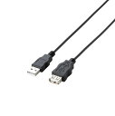 エレコム RoHS指令準拠&環境配慮パッケージ エコUSB延長ケーブル USB2.0 Aオス-Aメスタイプ 3m ブラック U2C-JE30BK(2)