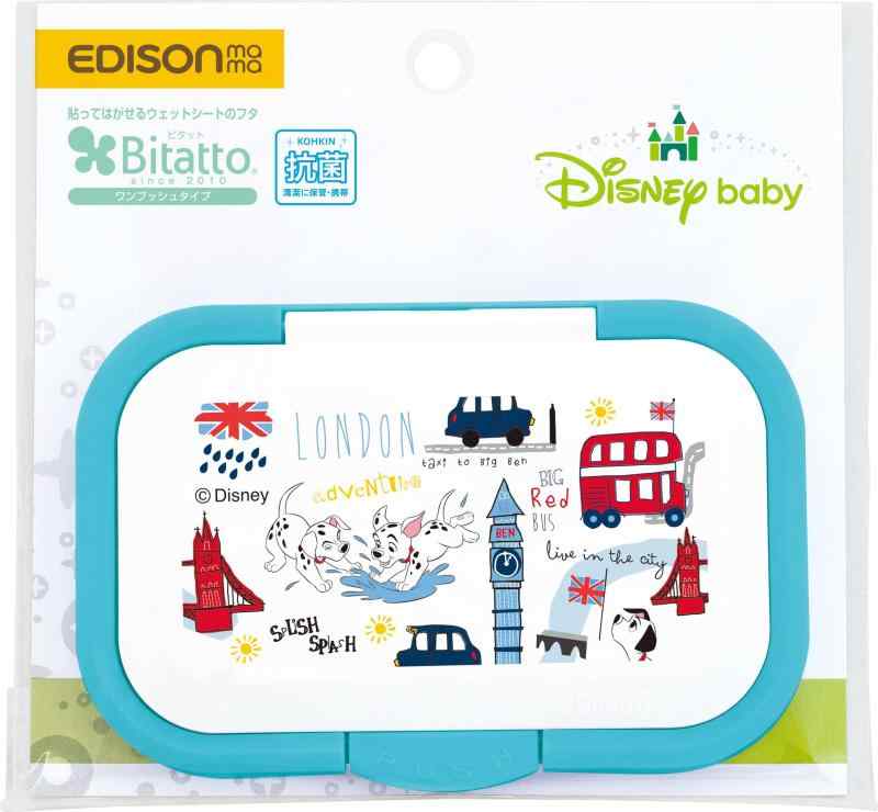 EDISONmama(エジソンママ) ビタットプラス 101匹わんちゃん / ワンプッシュ開閉 おしりふきやシートのふた ワンタッチタイプ
