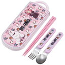 スケーター(Skater) お弁当 トリオセット 箸 スプーン フォーク ファミリー アーニャ & ボンド 子供用 抗菌加工 開けやすいスライド式 日本製 TA...
