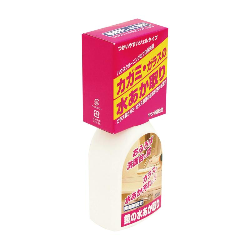 日本ミラコン産業 鏡磨き カガミ・ガラスみがき 鏡の水あか取り 200g BOTL-14