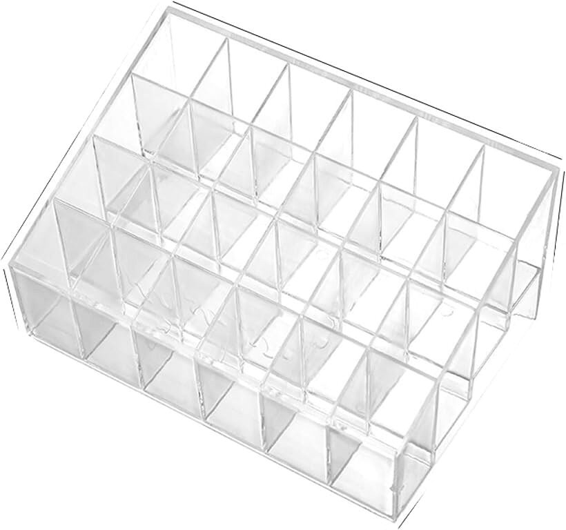 バリエーションコード : 2b9cgtg11p商品コード2b9cgi31ff商品名コスメ収納 リップ収納 リップスタンド メイクボックス 小物入れ アクリルブランドFJmarkカラークリアサイズ等24本収納「美しい収納でメイク環境を整える」 このコスメ収納ボックスは、あなたの化粧品やメイク道具を整理するための理想的なアイテムです。リップ収納やリップスタンドとしても活用でき、リップスティックを美しく並べて、取り出しやすく整理することができます。「透明なアクリル素材で中身が一目でわかる」 アクリル素材を使用しており、透明で中身が一目でわかります。どこに何を収納しているかすぐにわかるので、毎日のメイク道具や化粧品を素早く取り出すことができます。引き出し付きで、細かい小物入れやアクセサリーの収納にも便利です。「卓上にぴったりなオシャレなデザイン」 卓上に置いても場所を取らず、オシャレなデザインが特徴です。メイクボックスとして、化粧品を整頓して収納し、デスクやドレッサーをすっきりと保つことができます。ケースやボックス型のデザインは、インテリアとしても美しく、コスメボックスとしても人気です。「大容量で使いやすさ抜群」 特大容量で、リップ、ネイル、メイクブラシ、化粧水や香水などを収納できます。複数の仕切りがあり、収納物を仕切りごとに整理できるので、混乱を防ぎます。マルチ収納タイプで、すべてのメイク用品を一つの場所にまとめることができます。「コンパクトで小さめのサイズ」 コンパクトで小さめなデザインながら、収納力は抜群です。小物収納にも便利で、引き出しに小物を整理して収納できます。デスクやドレッサーの上で場所を取らず、すっきりとした空間を保ちながら収納できます。このメイクケースは、化粧品入れとしても優れた機能性を発揮し、毎日のメイクがもっと快適になります。整理整頓が簡単にでき、使うたびに気持ちよく、さらに小物収納やネイルの整理にも役立ちます。「バリエーション」24本収納 / 40本収納※ 他ネットショップでも併売しているため、ご注文後に在庫切れとなる場合があります。予めご了承ください。※ 品薄または希少等の理由により、参考価格よりも高い価格で販売されている場合があります。ご注文の際には必ず販売価格をご確認ください。※ 沖縄県、離島または一部地域の場合、別途送料の負担をお願いする場合があります。予めご了承ください。※ お使いのモニタにより写真の色が実際の商品の色と異なる場合や、イメージに差異が生じることがあります。予めご了承ください。※ 商品の詳細（カラー・数量・サイズ 等）については、ページ内の商品説明をご確認のうえ、ご注文ください。※ モバイル版・スマホ版ページでは、お使いの端末によっては一部の情報が表示されないことがあります。すべての記載情報をご確認するには、PC版ページをご覧ください。