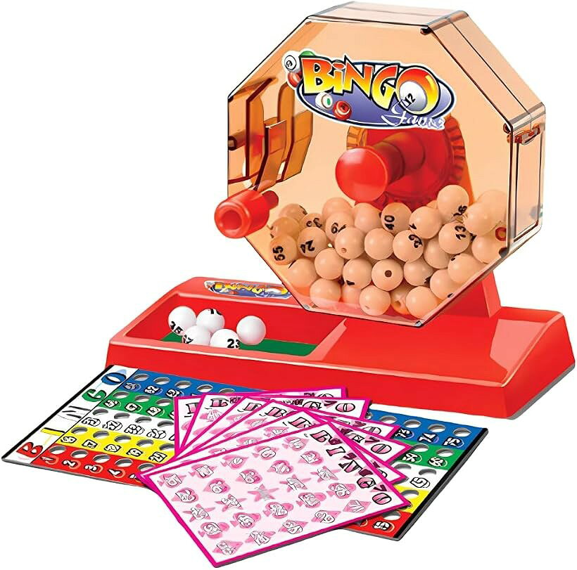 ビンゴゲーム マシン カード 番号付きボール イベント プレゼント ギフト パーティーセット