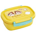 スケーター(Skater) ラク軽 軽い 弁当箱 ディズニー チップ&デール 喫茶レトロ M 550ml レンジ対応 シール容器 保存容器 日本製 XPM4-A
