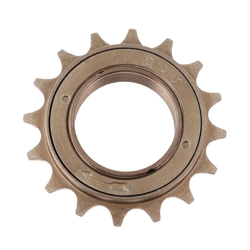 F Fityle 自転車フリーホイール16T歯34MMシングルスピードフリーホイールフライホイールスプロケット