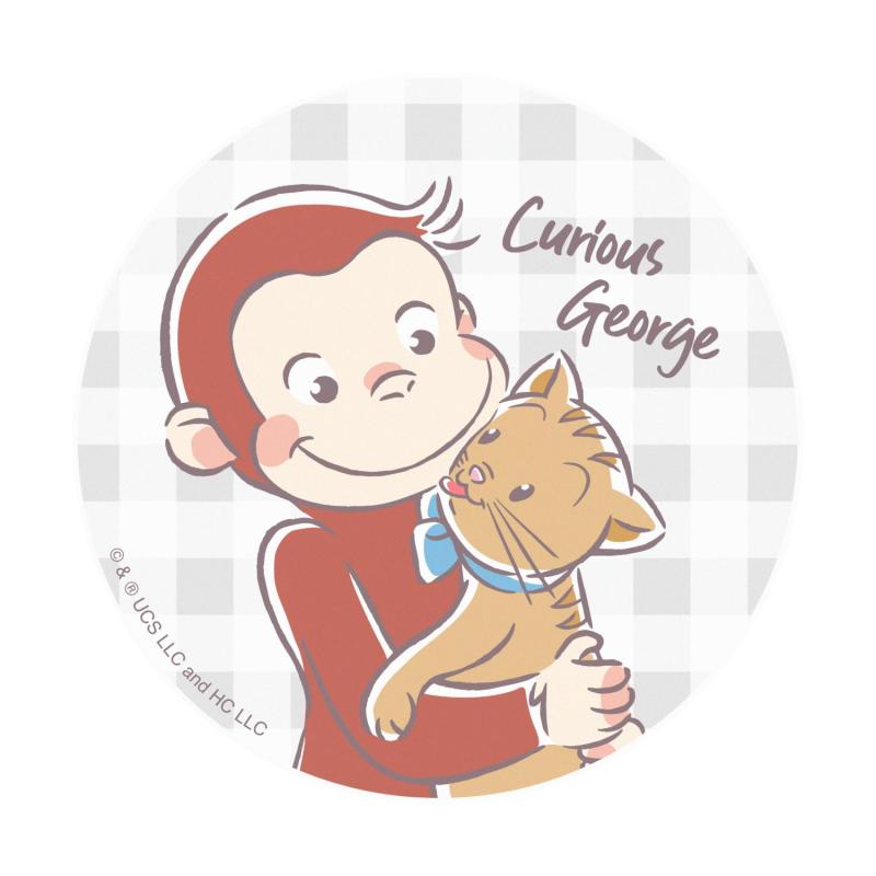 グルマンディーズ(Gourmandise) おさるのジョージ コードリールケース なかよし CG-34B