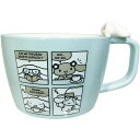 サンリオ (SANRIO) シナモロール スープカップ 4koma シナモン フィギュア付き サンリオ グッズ 食器