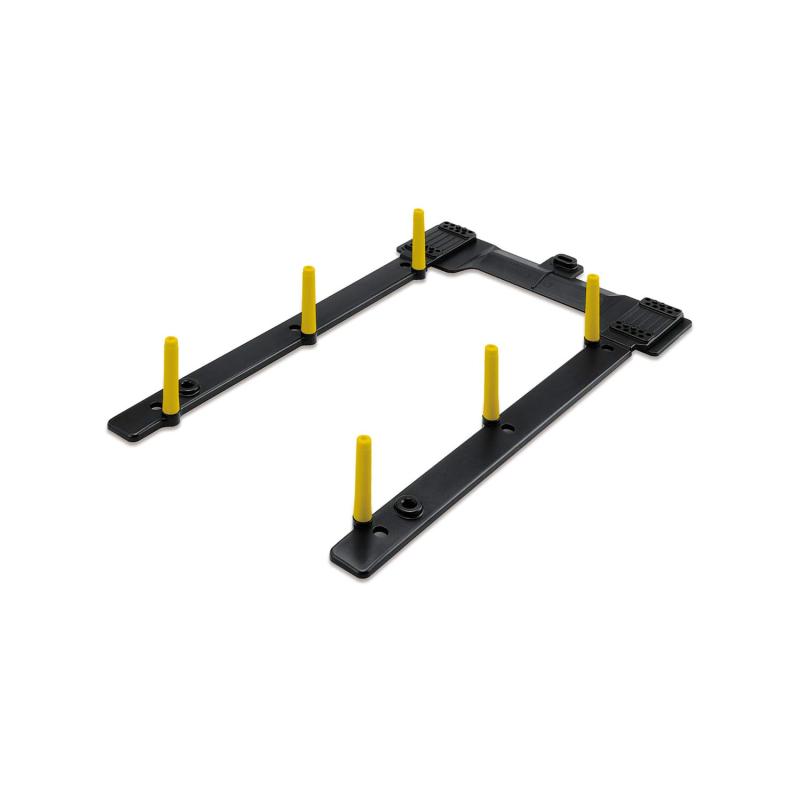 Tabata(タバタ) ゴルフ 練習器具 パター 練習用品 パッティング練習 ストローク・ナビ GV0187置くだけでパッティングトレーニングブレないストロークを身につけるパッティング練習用品6本のガイドが正しい軌道をナビゲートまっすぐ引いてまっすぐ打ち出すをマスター持ち運びに便利なメッシュポーチ付き