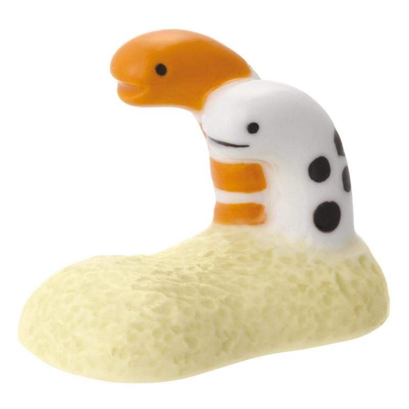 デコレコーポレーション るんるんまりん まりん箸置き チンアナゴ サイズ：約W4.6 D2.8 H3.5 MG-90034