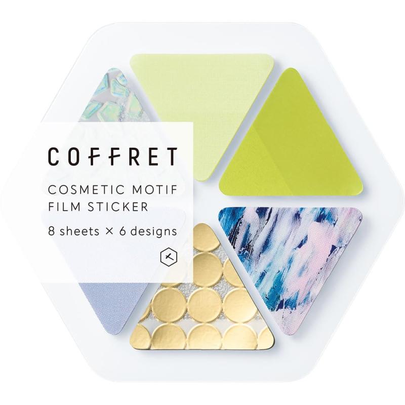 キングジム シール フィルム コフレ TRIANGLE シフォンイエロー COFT003