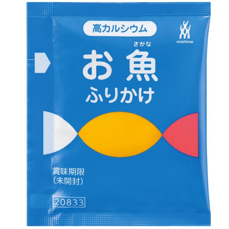 三島食品 高カルシウム お魚ふりかけ 112g(2.8g×40p)×5個