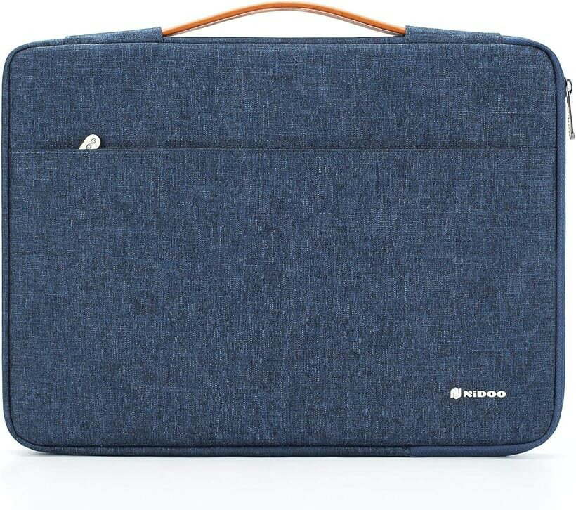 14インチ ビジネスバッグ ラップトップスリーブケース 15 Surface Laptop 3 / Chromebook ThinkPad P14s T14s L14 Gen 2 (ブルー, 14インチ)