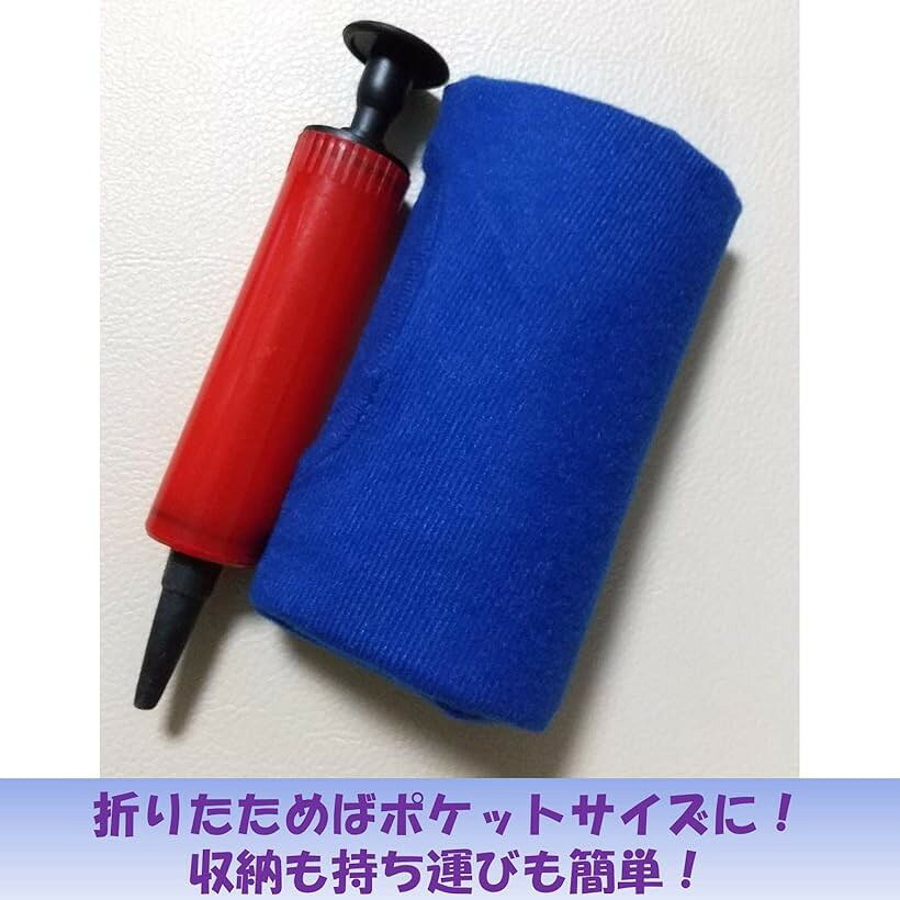 エアークッション エアーポンプ 携帯 座布団 ドーナツクッション 円座クッション 座椅子 [3]