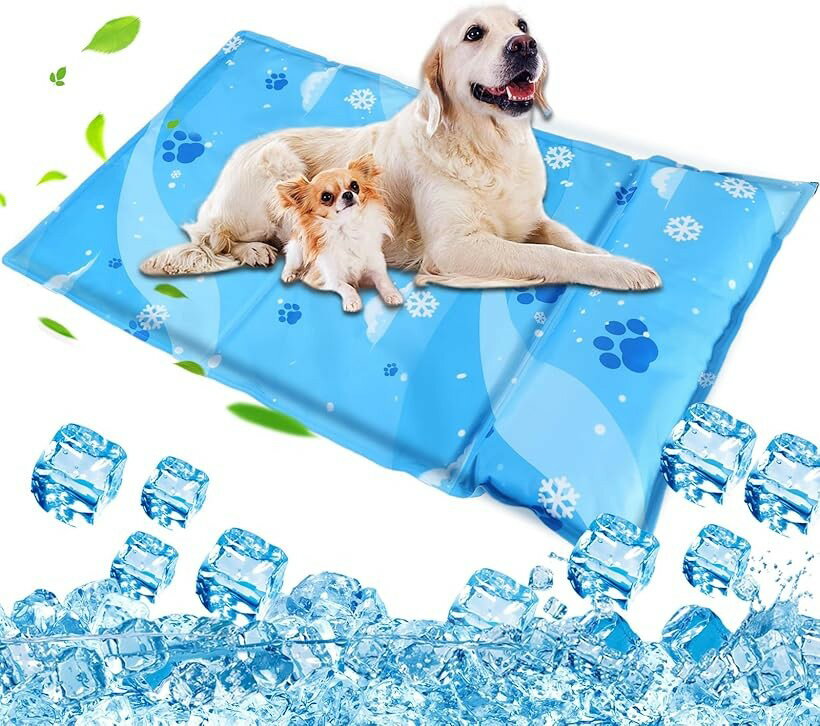 バリエーションコード : 2buf5kyhkt商品コード2buf5rfjv3商品名ペット ひんやりマット 犬 猫 冷却マット ペット用 クールマット 涼しい 熱中症 熱さ対策 接触冷感 防水 耐噛み 枕付き 冷感シート 洗える 無害ジュル 猫 中型 大型犬 ウサギ 対応 人間ペット兼用 ひんやりジェルマット 日本語取扱説明書付きブランドSazuikカラー枕付きサイズ等L(60x105cm)「電気不要＆経済的な暑さ対策」: Sazuik 冷却マットは冷蔵不要で、愛するペットが乗るだけで冷却効果を実感でき、エアコンや扇風機を使わなくても涼しく過ごせることができます。エコな素材で作られたクールマットは、冷感ジェル自体の高い熱伝導性と拡散性を利用しており、ペットの体温を効果的に下げ、いつでも快適な状態に保ちます。犬や猫の熱中症対策グッズにとしては最適です。「二重ホットプレス技術採用＆漏れにくい」ペット ひんやりマットの周りは、二重ホットプレス技術を採用し、接続をしっかりさせ、ジェル漏れを防止します。中間の部分もホットプレス技術で分かられ、ペットさんからの圧力を分散し、漏れ防止を強化するとともに、ジェルの偏りも改善します。「耐久性と安全性を兼ねる素材」ペット 冷感マットの表面は高品質のPVC素材で作られており、とても頑丈で擦れに強い、丈夫な生地でカシャカシャせず滑らかで寝心地よいです。ペットさんが多少引っ掻いても傷や破ける心配はありません。高分子ゲルを採用し、無毒無味で、安心して長期間使用でき、環境にやさしく、省エネルギー。＊噛み癖のあるペットさんにはお勧めしません。「お手入れ簡単」ペット ひんやりシートは、防水加工がしており水やおしっこをしても大丈夫です。汚れた場合も濡れたタオルやウェットティッシュで拭くだけで綺麗になります、抜け毛もつきにくいので、とても使いやすいです。また、持ち運びや収納時には折りたたむことができ、アウトドアや車の旅に非常に便利です。「様々なシーツで大活躍」普通のマットより丈夫で、床やペットベッドなどに敷いて使います。犬、猫、ウサギなどの動物だけでなく、人間にも使えます。PC冷却マット、椅子冷却マット、車座席シート、クール枕などとしても活躍でき、ペットと一緒に涼しい夏を過ごせましょう。サイズ選べるのでどんな体型のペットも対応できる冷感ジェルマットです。ペットの大きさに合わせてサイズ選んでいただけます。※ 他ネットショップでも併売しているため、ご注文後に在庫切れとなる場合があります。予めご了承ください。※ 品薄または希少等の理由により、参考価格よりも高い価格で販売されている場合があります。ご注文の際には必ず販売価格をご確認ください。※ 沖縄県、離島または一部地域の場合、別途送料の負担をお願いする場合があります。予めご了承ください。※ お使いのモニタにより写真の色が実際の商品の色と異なる場合や、イメージに差異が生じることがあります。予めご了承ください。※ 商品の詳細（カラー・数量・サイズ 等）については、ページ内の商品説明をご確認のうえ、ご注文ください。※ モバイル版・スマホ版ページでは、お使いの端末によっては一部の情報が表示されないことがあります。すべての記載情報をご確認するには、PC版ページをご覧ください。