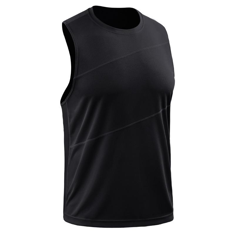タンクトップ 男性用 速乾 スポーツ ランニング トレーニング バスケットボール ゆるフィット ジム用 ..