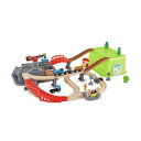 Hape(ハペ) お片付けボックスレールセット E3764