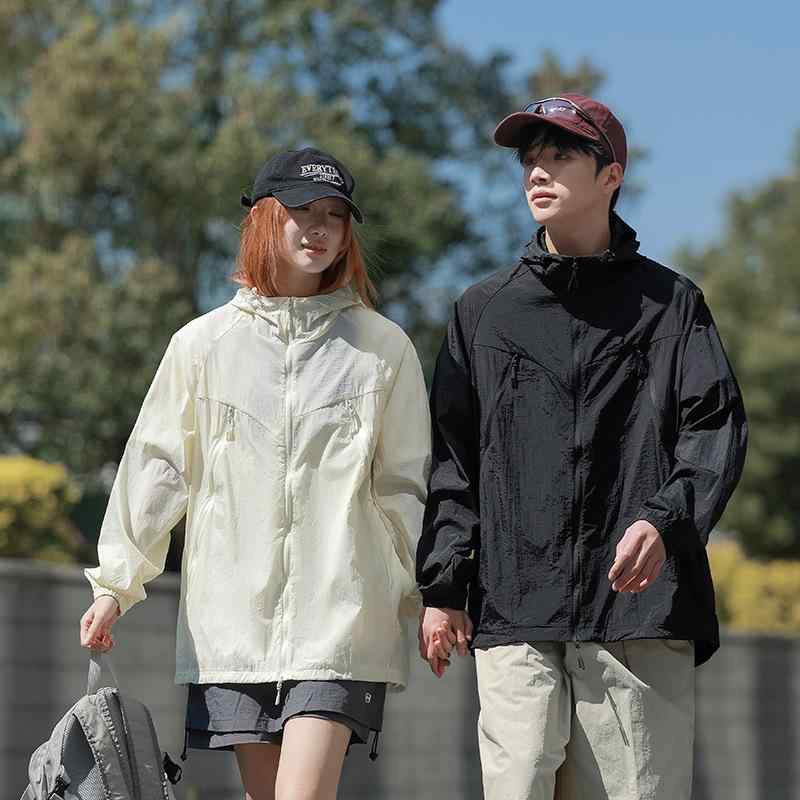 マウンテンパーカー メンズ レディース 接触冷感 UVカット 撥水 速乾 薄手 フィッシングジャケット 登..