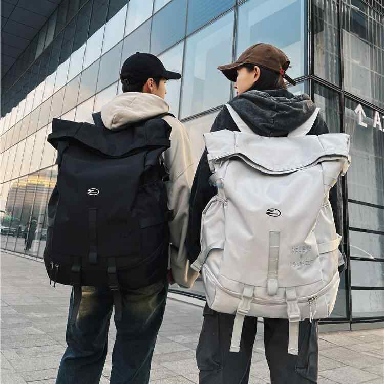 リュックサック 男性用 女性用 兼用 バックパック 拡張可能 耐水性 オックスフォード生地 無地 ブラック グレー アウトドア 旅行 登山 ハイキング・カテゴリ: スポーツバックパック・素材: オックスフォード布.メッシュ・性別: ユニセックス・柄: 無地・カラー: ブラック.グレー・容量: 30L・機能: 耐摩耗性.拡張可能.脊椎保護・スタイル: カジュアル.旅行・裏地: ナイロン・ストラップ: 弧状・用途: 登山.ハイキング.キャンプ.アウトドアスポーツ