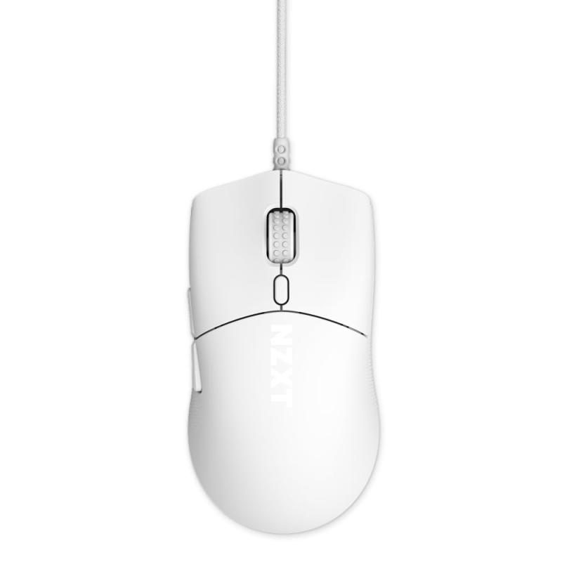 NZXT Lift 2 Symm White 軽量 8Kポーリングレート・26000DPIセンサー搭載 シンメトリカル形状 有線 ゲーミングマウス ホワイト MS-001NW-04 MS0701