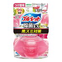 液体ブルーレットおくだけ除菌EXフレグランス トイレタンク芳香洗浄剤 ピーチEXの香り 詰め替え用 70mlトイレ洗剤 トイレ洗浄剤 黒ずみ トイレ掃除 芳香剤