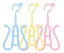 ダイヤ (daiya) 洗濯 物干し ハンガー 靴 ベビー キッズ 3個セット 対応サイズ 11cm〜26cm 横ズレ 防止 連結 省スペース シューズハンガー...
