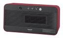 パナソニック コンパクトセラミックファンヒーター ひとセンサー付 レッド DS-FTS1201-R