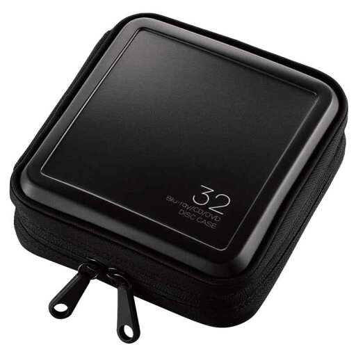 エレコム DVD BD CDケース セミハード 32枚収納 ブラック CCD-HB32BK エレコム DVD BD CDケース セミハード 32枚収納 ブラック CCD-HB32BK