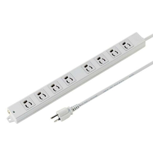 サンワサプライ 工事物件タップ 8個口・3P 0.3m TAP-K8-03 サンワサプライ 工事物件タップ 8個口・3P 0.3m TAP-K8-03
