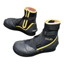 シモツケ(SHIMOTSUKE) SZ-418DR MJB ハイパーフィットシューズ NS DR 中割 LL ブラック×ゴールド(4)