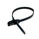 UNICO ダイヤル式メタルバンドロック ブラック 全長564x25x11mm(4)