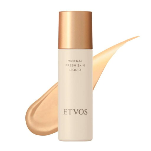ETVOS エトヴォス ミネラルフレッシュスキンリキッド SPF32 PA+++ 30ml #オークル リキッドファンデーション ETVOS エトヴォス ミネラルフレッシュスキンリキッド SPF32 PA+++ 30ml #オークル リキッドファンデーション