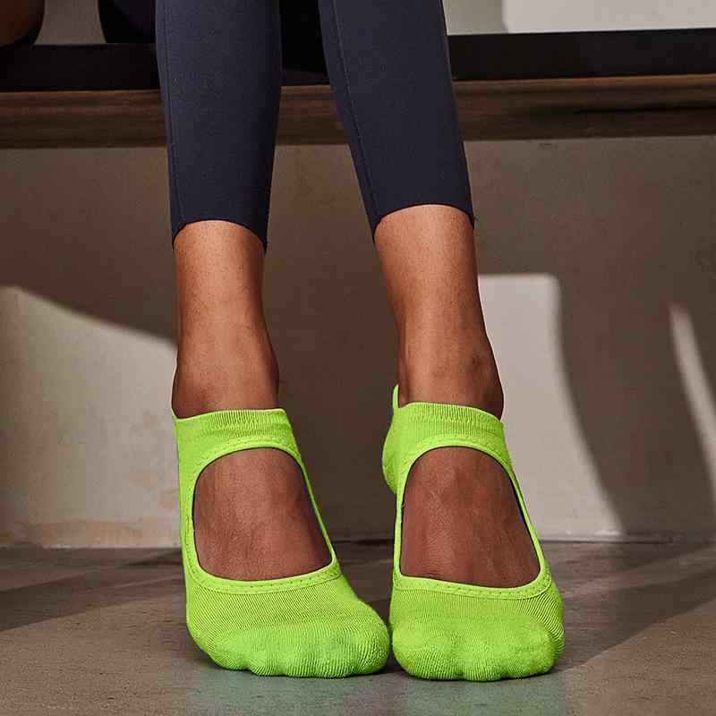 ヨガソックス レディース 高級感 無骨 タオル底 プロ 滑り止め ピラティス 運動 スポーツ ソックス 点..