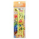 MARUSHINGYOGU(マルシン漁具) らくらく川釣り仕掛けセット(玉ウキ) ハリ5号 ハリス0.8号 幹糸1号(4)