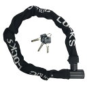J&C(ジェイアンドシー) ジョイントワイヤー錠JC-064W-650 BK ディンプルキー φ18x650mm(4)