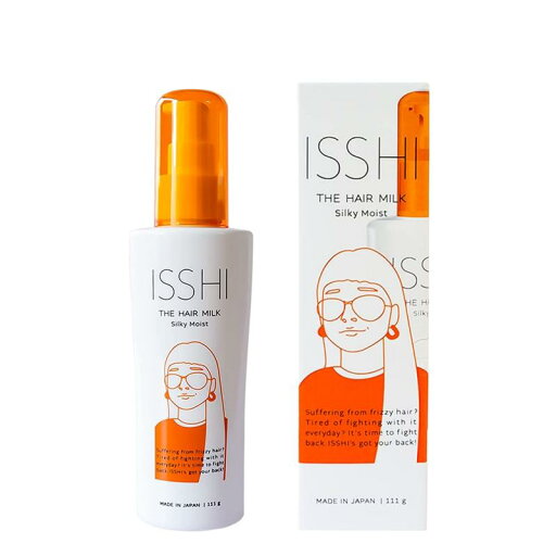 ISSHI イッシ ザ ヘアミルク シルキーモイスト 111g しっとりさらさら 広がり ぱさつき ダメージ ヘアケア 洗い流さないトリートメント 広がる髪に濃厚保湿 ヘアサロン級の補修成分 ISSHI イッシ ザ ヘアミルク シルキーモイスト 111g しっとりさらさら 広がり ぱさつき ダメージ ヘアケア 洗い流さないトリートメント 広がる髪に濃厚保湿 ヘアサロン級の補修成分