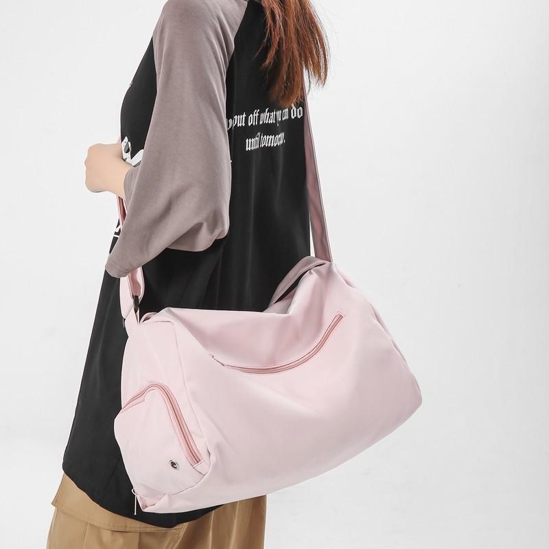 バッグ レディース メンズ スポーツ ヨガ ジム 旅行 大容量 軽量 撥水 ショルダーバッグ パステルカラー