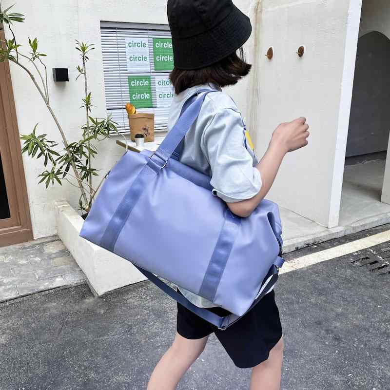 フィットネスバッグ 大容量 防水 乾湿分離 男女兼用 ヨガバッグ スポーツバッグ 旅行 鞄 耐摩耗性 軽量..