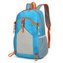 リュック レディース メンズ アウトドア 折りたたみ スポーツ 旅行 バッグ ファッション 軽量 多機能 20-35L ナイロン 無地 ブラック オレンジ ブル...