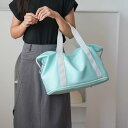 ボストンバッグ レディース スポーツバッグ 旅行 鞄 ジムバッグ 手提げ 大容量 撥水 2WAY 軽量 シンプル 無地 ピンク グレー ベージュ ブルー グリー...