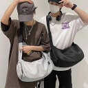 フィットネスバッグ レディース 大容量 スポーツバッグ 旅行 鞄 軽量 撥水 斜めがけ ショルダーバッグ ナイロン オックスフォード生地 無地 シンプル カジュ...