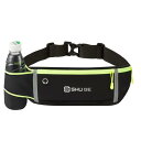 ウエストバッグ ランニング メンズ レディース スマホポーチ ジョギング 登山 フィットネス サイクリング 撥水 軽量 伸縮性 ナイロン製 ブラック グレー ピ...