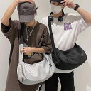 フィットネスバッグ レディース メンズ 大容量 スポーツバッグ ヨガバッグ 撥水 乾湿分離 斜めがけバッグ 旅行 ジム 運動 習い事 ナイロン 無地 黒 青 白...