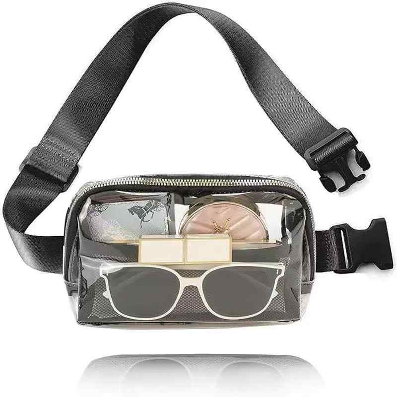 ウエストバッグ 防水 アウトドア スポーツ ランニング 携帯 収納 鞄 ファッション 眼鏡 バッグ ブラッ..