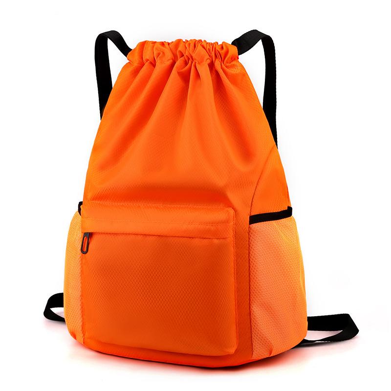 スポーツバッグ 防水 バスケットボールバッグ 大容量 巾着 シューズ収納 ジムバッグ 運動用 サッカーバ..