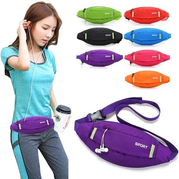 スポーツウエストポーチ 男性用 ランニング ジョギング 運動 アウトドア 旅行 防水 零銭入れ スマホ 鍵..
